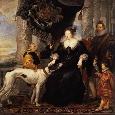 Portrait of Lady Arundel with her Train Peter Paul Rubens